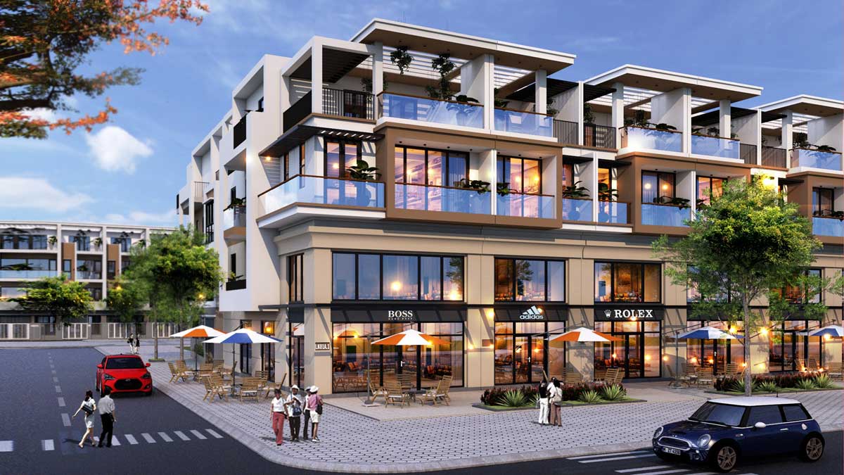 Nhà phố thương mại Shophouse