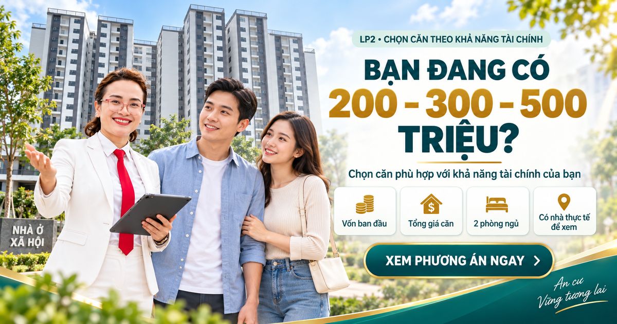 Chọn căn theo khả năng tài chính