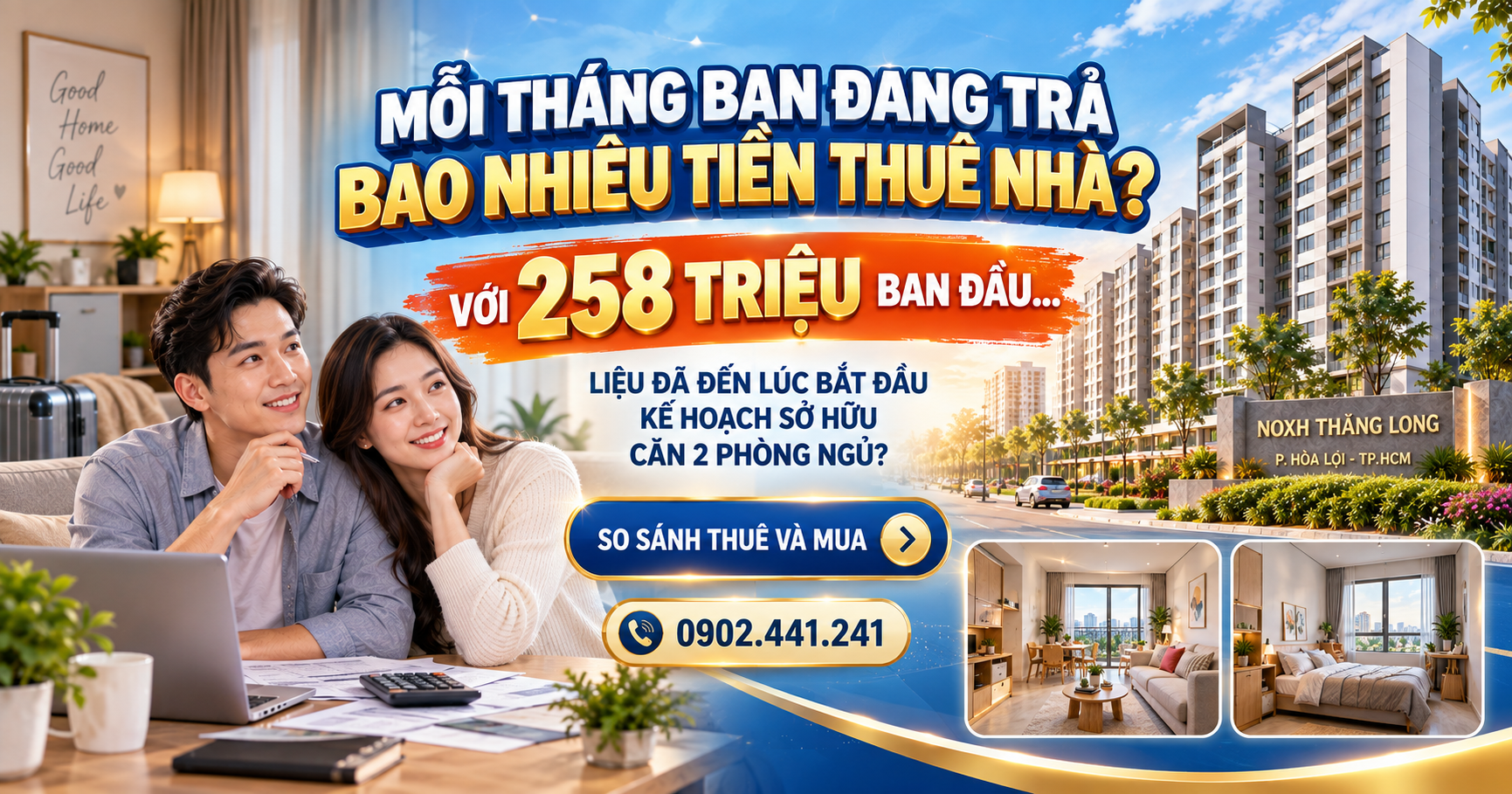 Thuê nhà hay mua nhà ở xã hội
