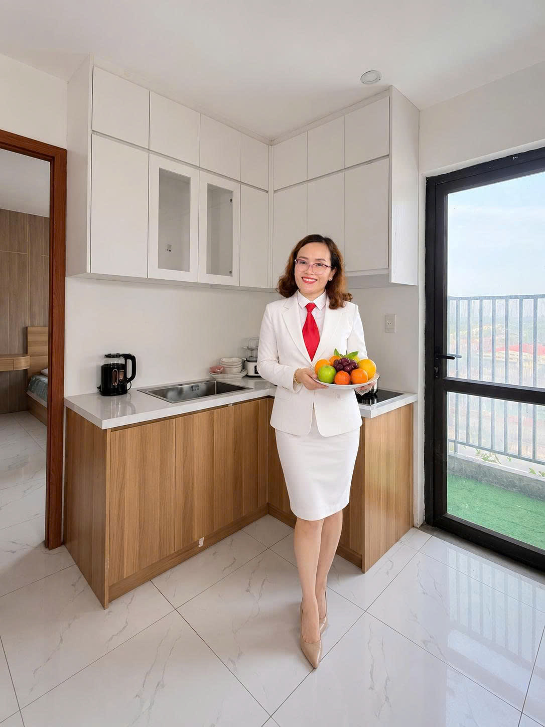 Bếp căn hộ mẫu