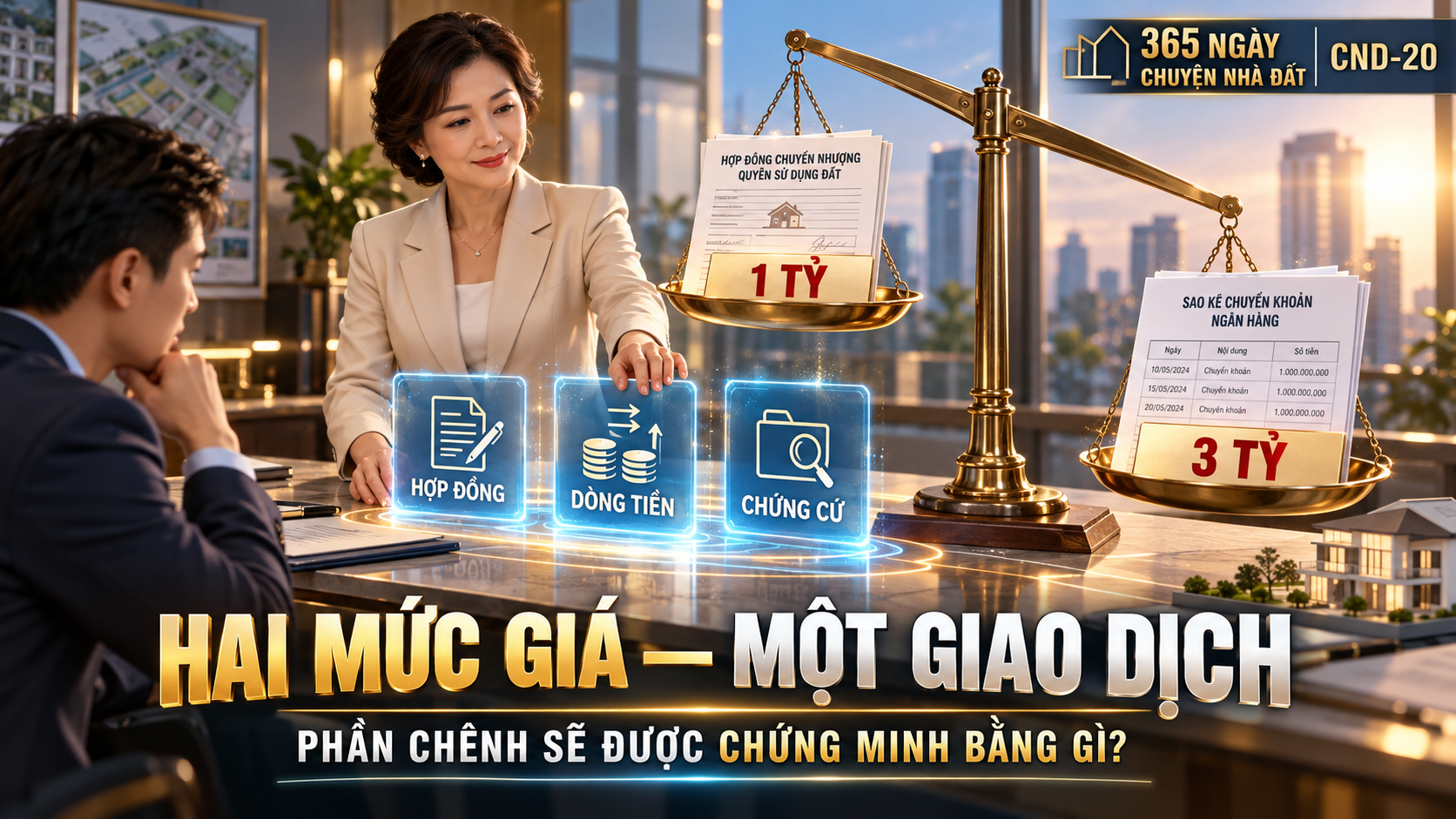 Rủi ro khi giá hợp đồng khác giá thanh toán thực tế