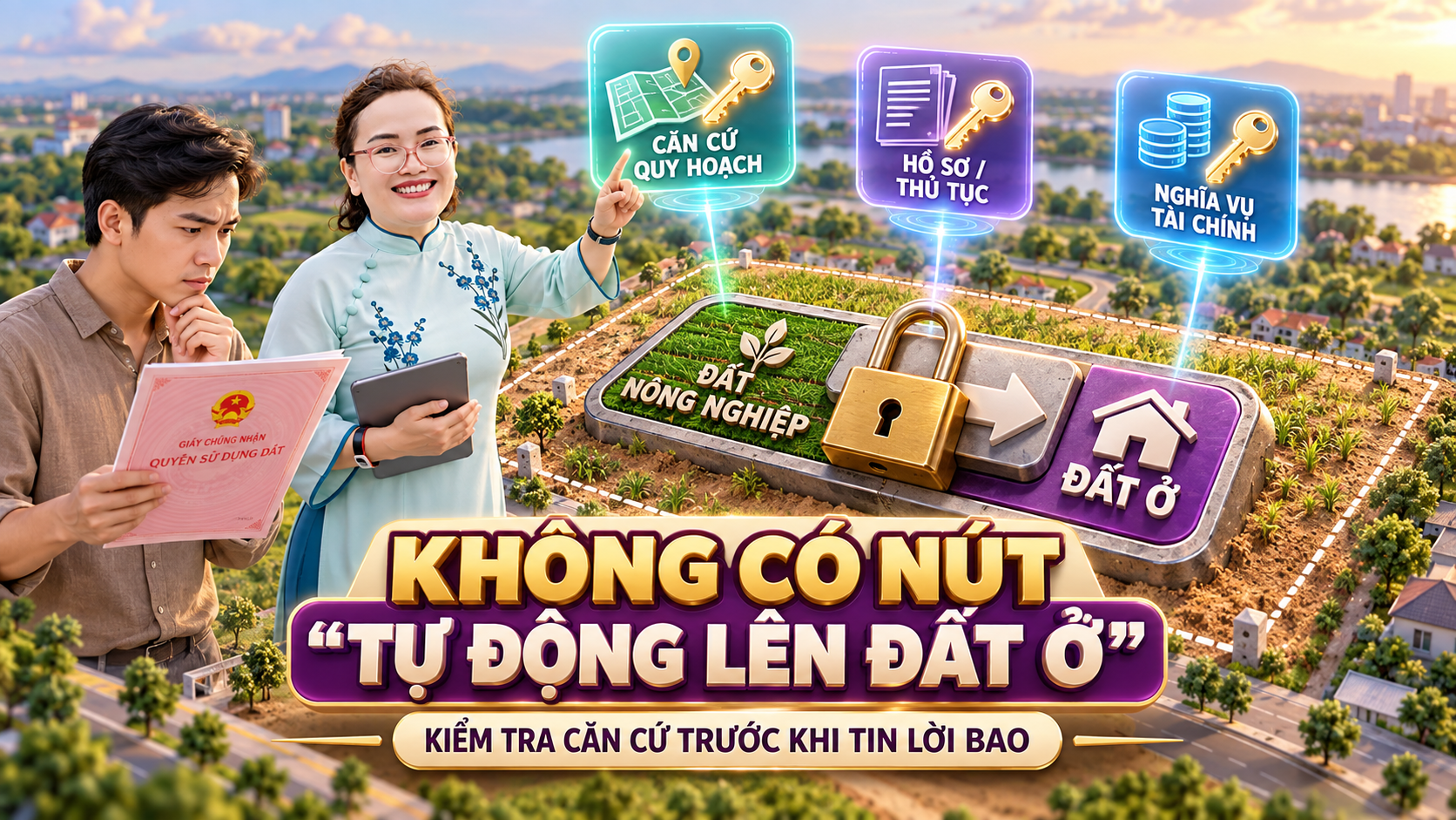 Lời hứa bao lên đất ở cần được kiểm tra bằng căn cứ pháp lý