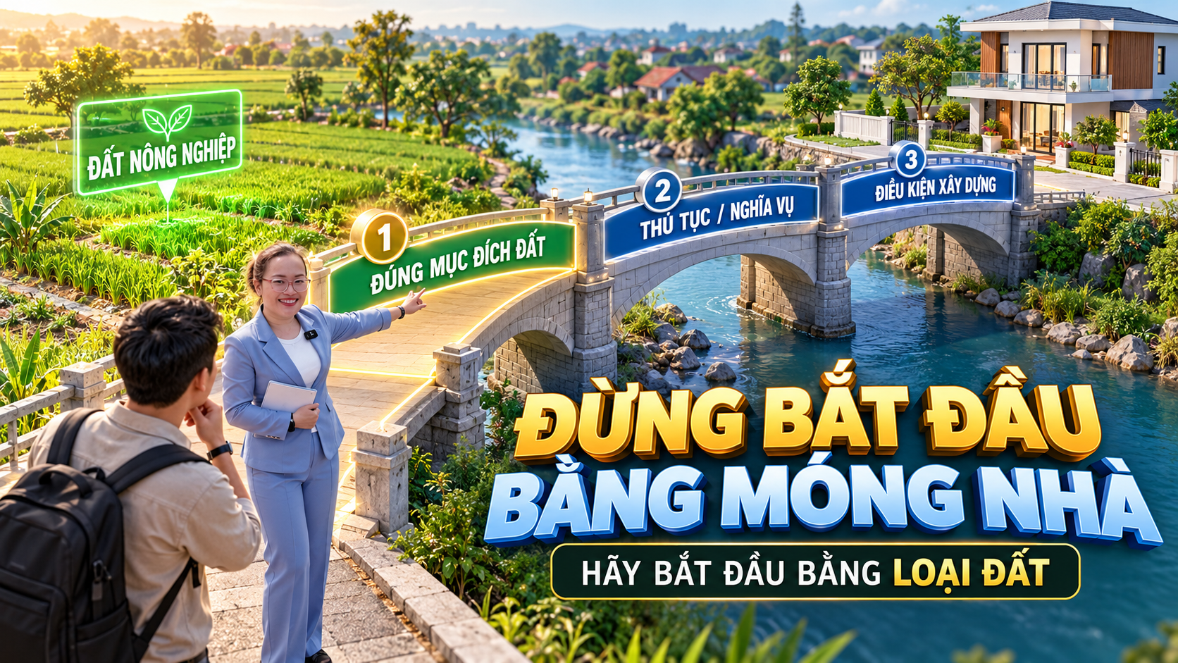 Kiểm tra mục đích sử dụng đất trước khi xây nhà trên đất nông nghiệp
